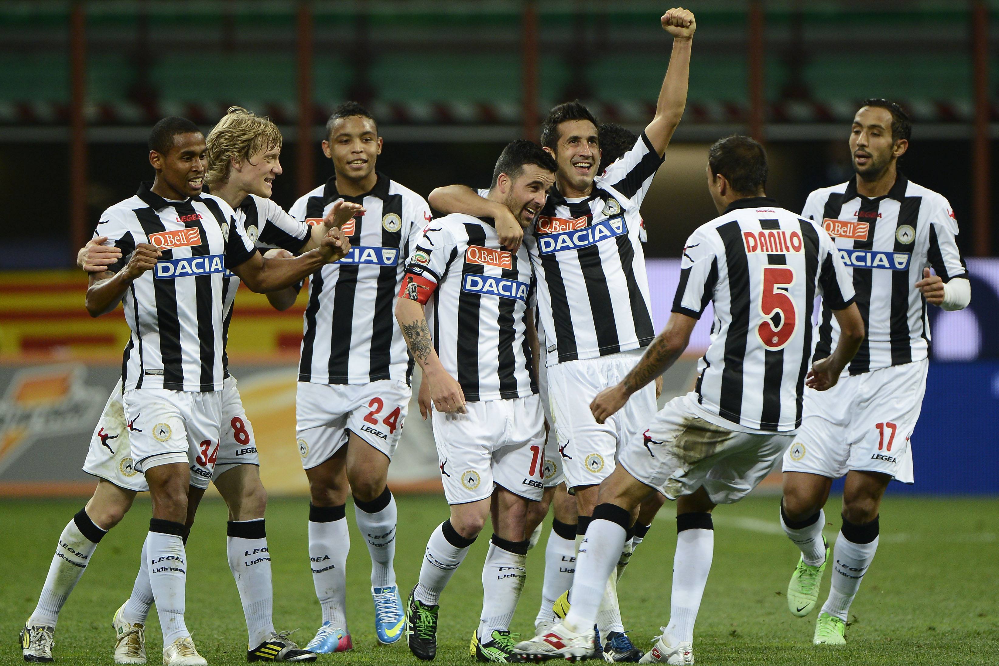 Gc Siena 19/05/2013 - campionato di calcio serie A / Inter-Udinese / foto Giuseppe Celeste/Image Sport nella foto: esultanza gol Antonio Di Natale