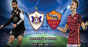 Qarabağ – Roma İddaa Tahmini 27.9.2017
