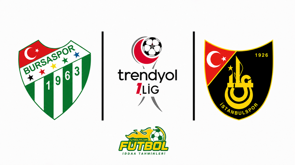 Trendyol 1. Lig Bursaspor İstanbulspor İddaa Tahmini