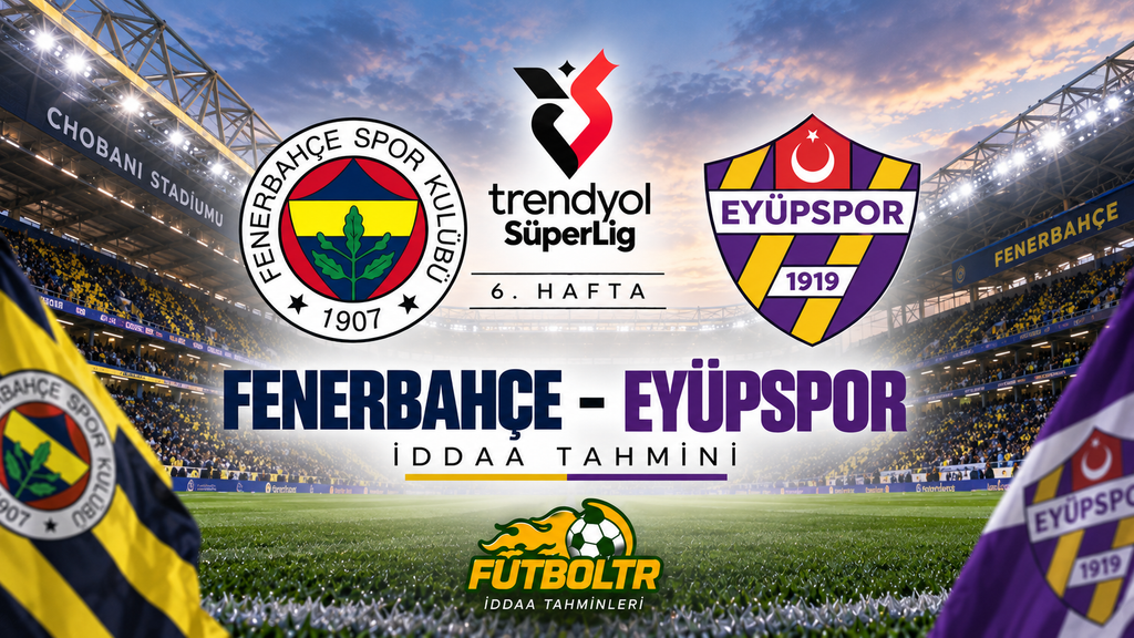 Trendyol Süper Lig Fenerbahçe Eyüpspor 
