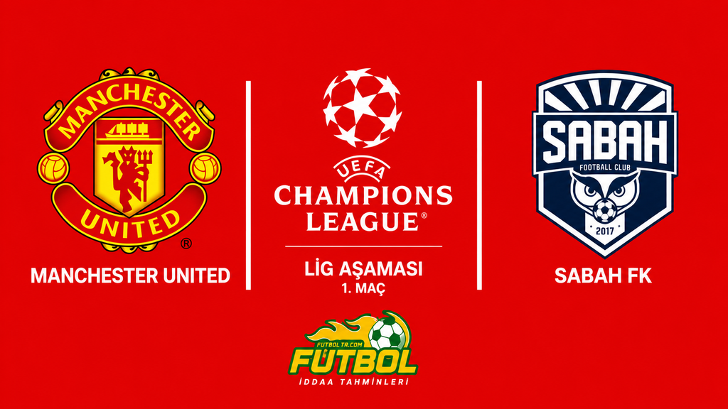 UEFA Şampiyonlar Ligi Manchester United Sabah FK İddaa Tahmini

