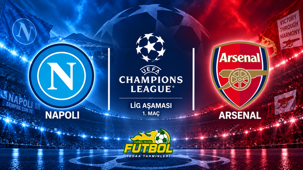 UEFA Şampiyonlar Ligi Napoli Arsenal İddaa Tahmini
