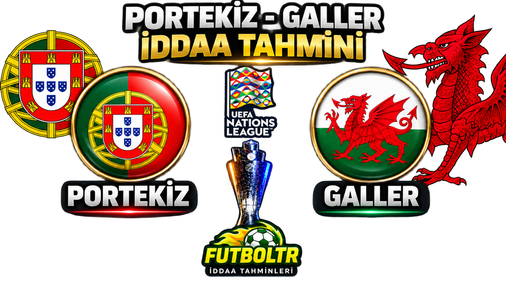 UEFA Uluslar A Ligi Portekiz Galler İddaa Tahmini