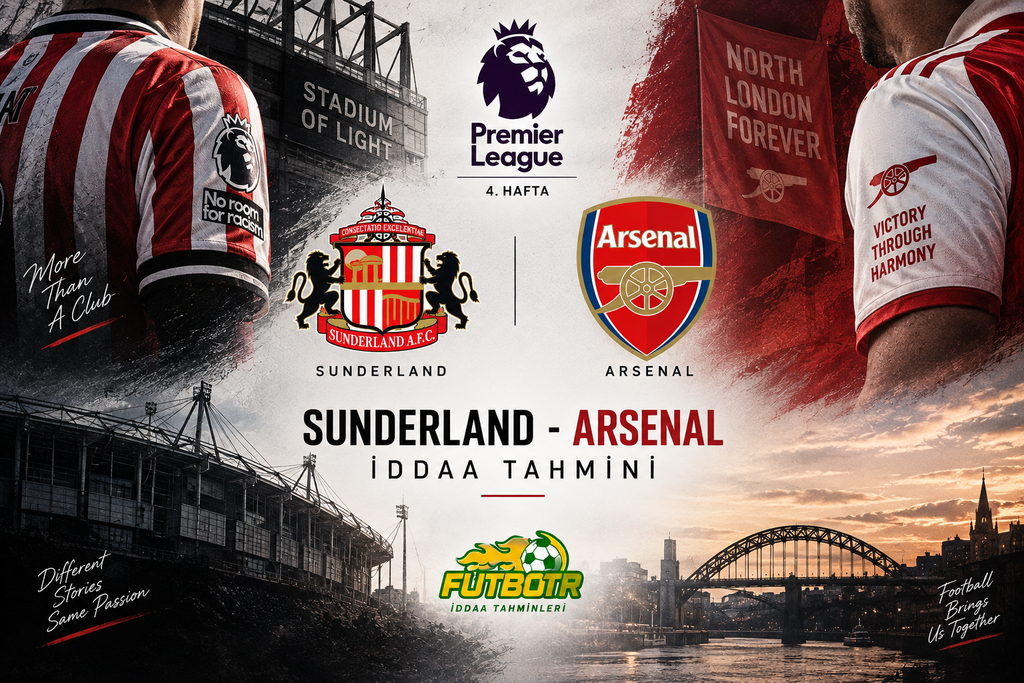 İngiltere Premier Lig Sunderland Arsenal İddaa Tahmini
