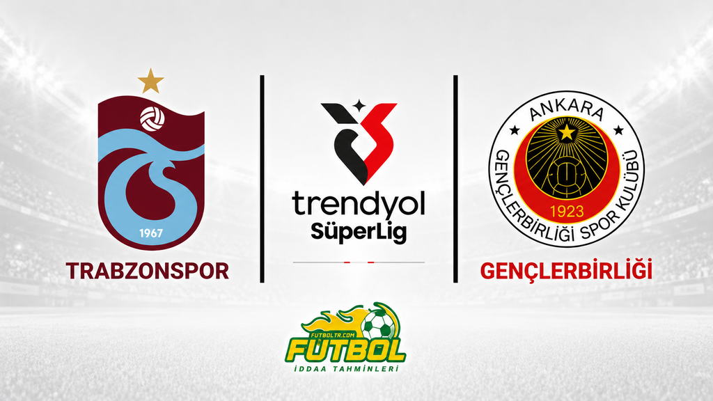 Trendyol Süper Lig Trabzonspor Gençlerbirliği İddaa Tahmini