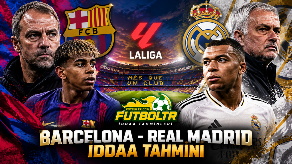 İspanya La Liga Barcelona Real Madrid İddaa Tahmini