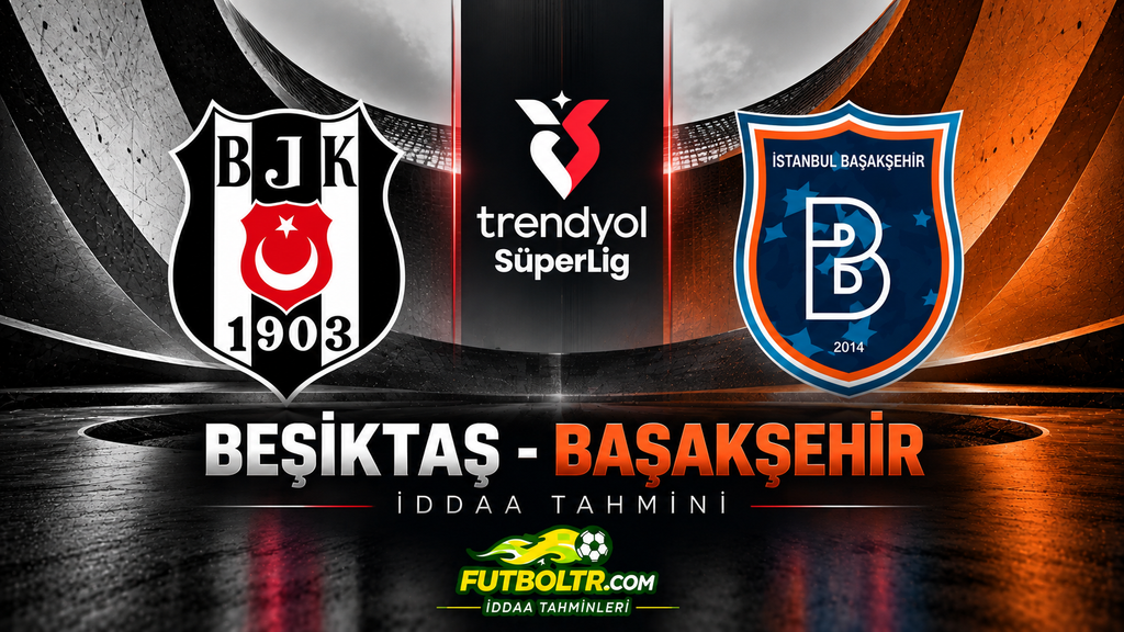 Trendyol Süper Lig Beşiktaş Başakşehir İddaa Tahmini