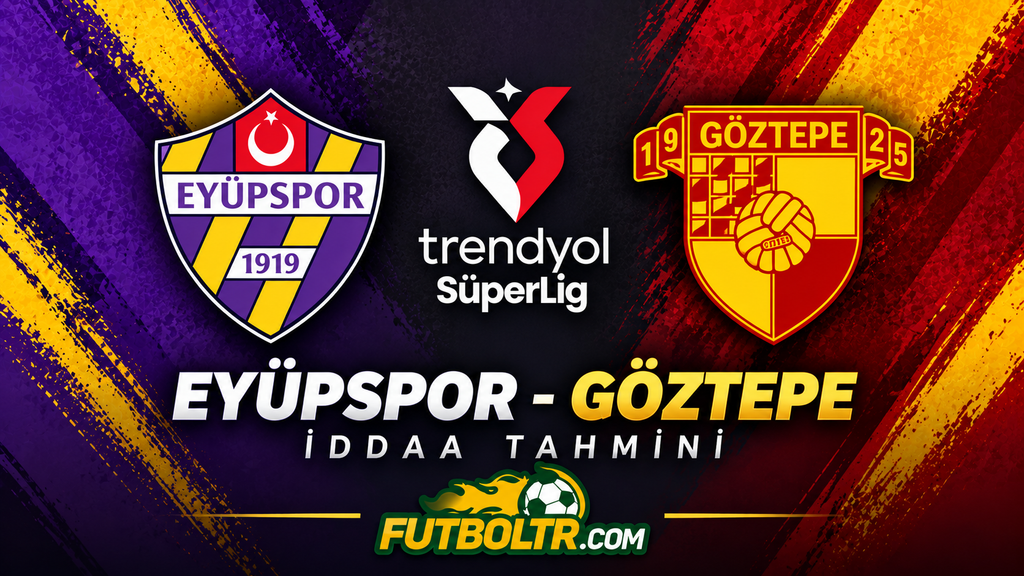 Trendyol Süper Lig Eyüpspor Göztepe iddaa Tahmini