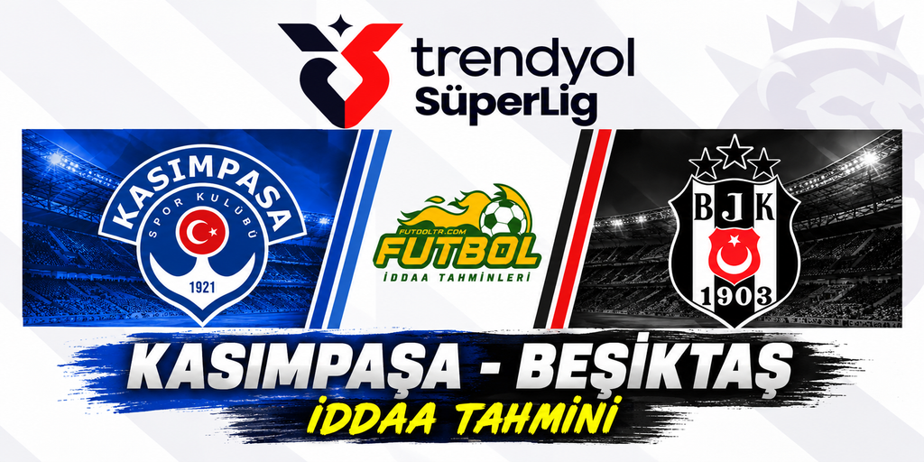Trendyol Süper Lig Kasımpaşa Beşiktaş İddaa Tahmini
