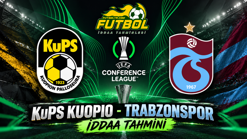 UEFA Konferans Ligi KuPS Kuopio Trabzonspor İddaa Tahmini