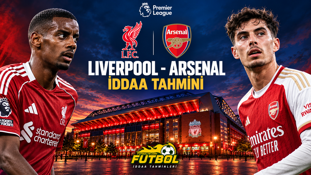İngiltere Premier Lig Liverpool Arsenal İddaa Tahmini