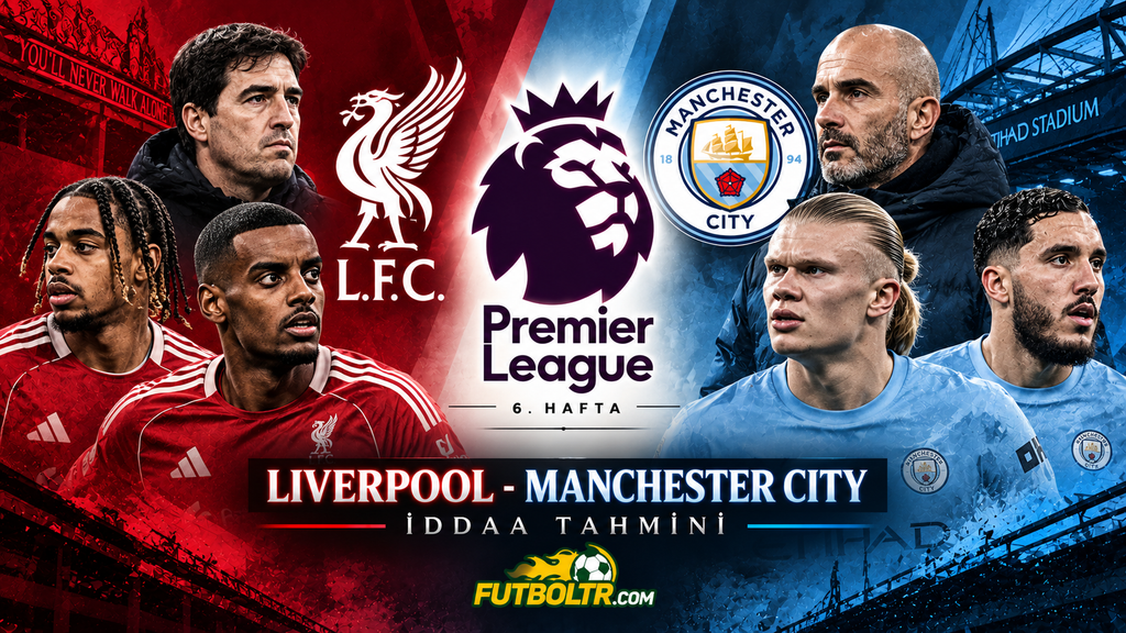 İngiltere Premier Lig Liverpool Manchester City İddaa Tahmini
