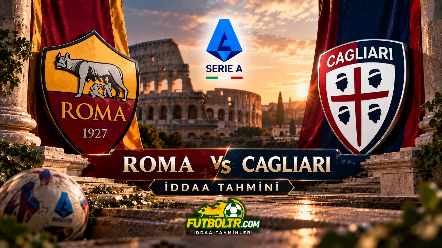 İtalya Serie A Roma Cagliari İddaa Tahmini