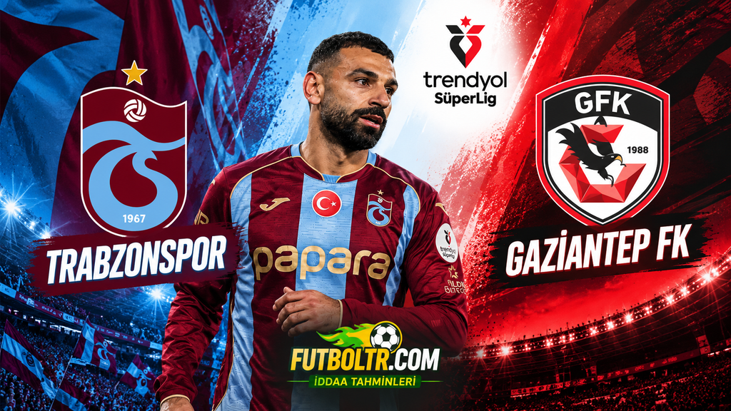 Trendyol Süper Lig Trabzonspor Gaziantep FK İddaa Tahmini